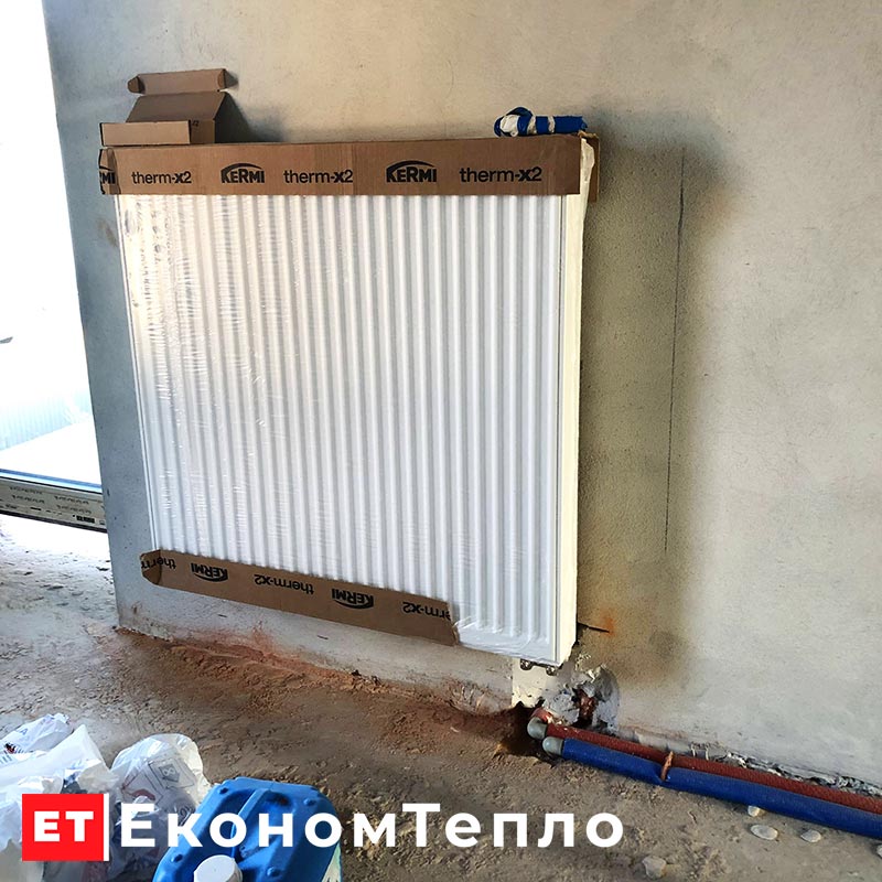 Монтаж радіаторного опалення