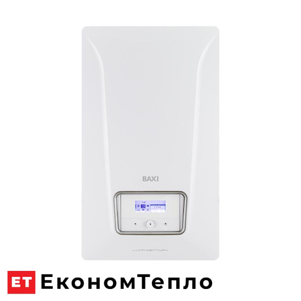 Настінний конденсаційний газовий котел Baxi Luna Century 24 кВт