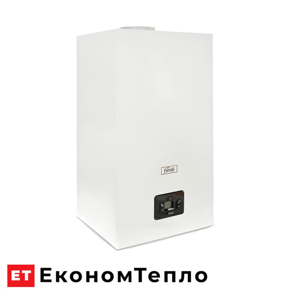 Двоконтурний газовий котел Ferroli DIVA D C24 (24 кВт)