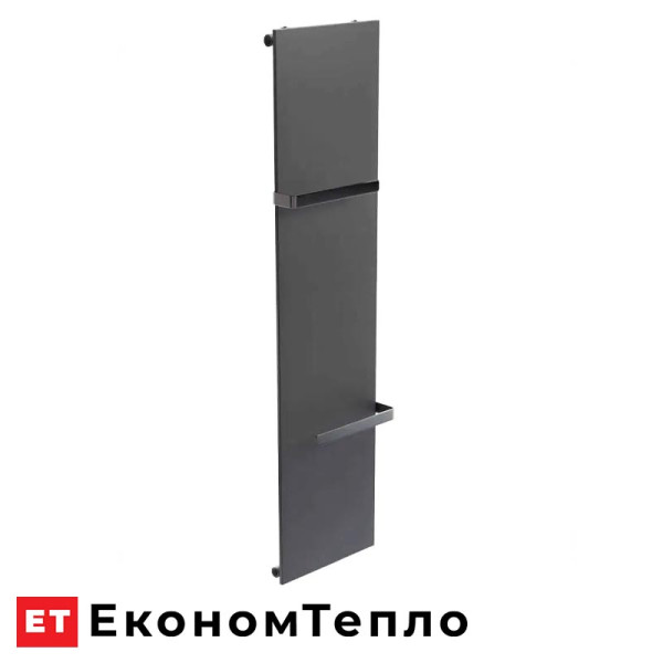 Трубчастий радіатор Rastas Verona 1 (RAL9005) 1800x450 (підключення бокове різностороннє) 1397 W