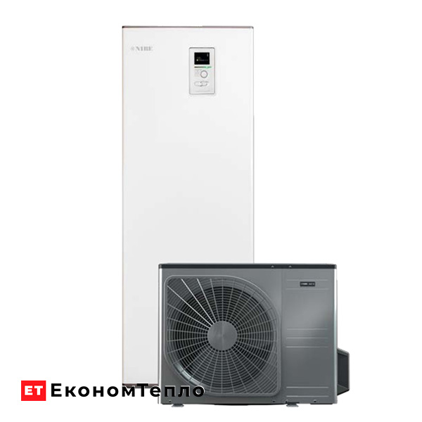 Тепловий насос NIBE Split комплект "Все в одному" 8кВт (AMS 10-8 + BA-SVM 10-200/12E)