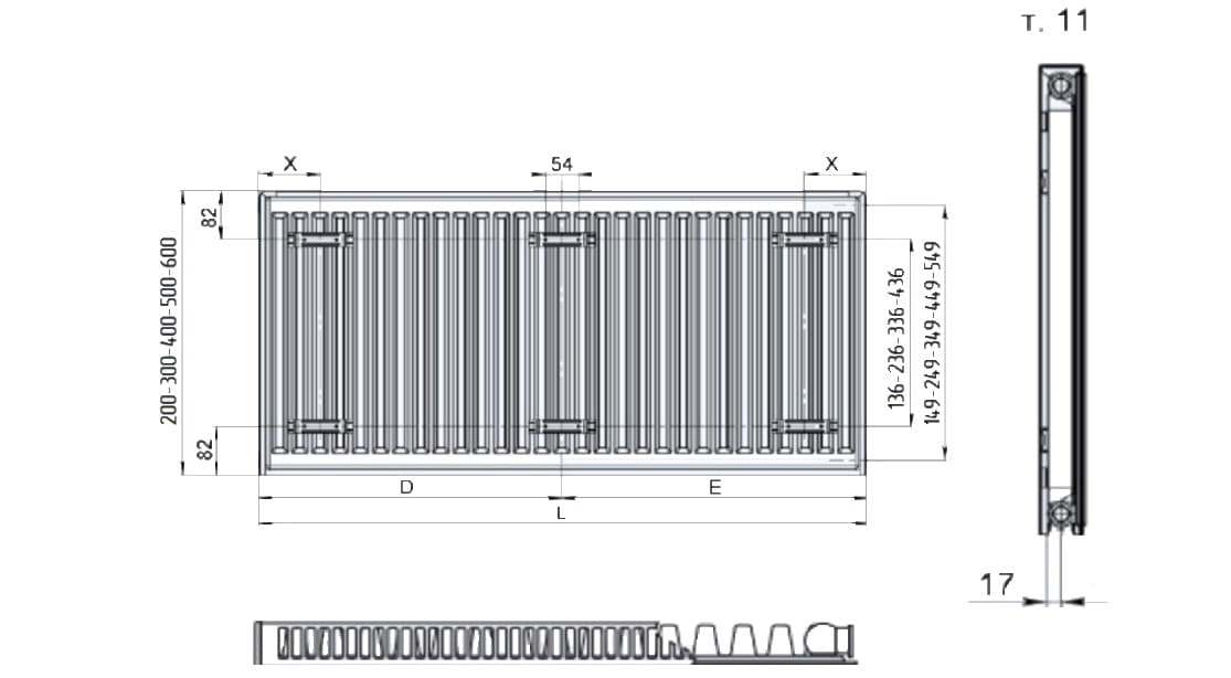 Кріплення радіатора TERRA TEKNIK 11
