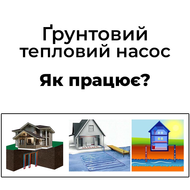 Як працює ґрунтовий тепловий насос? image